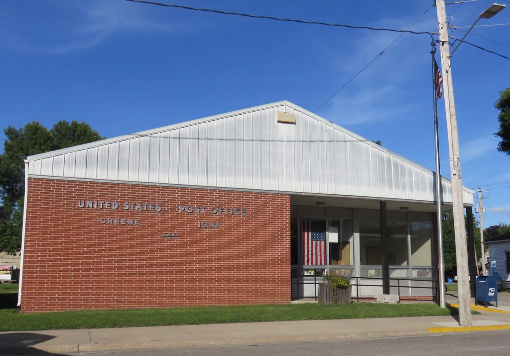 Elevation of N 1st St, Greene, IA, USA Topographic Map Altitude Map