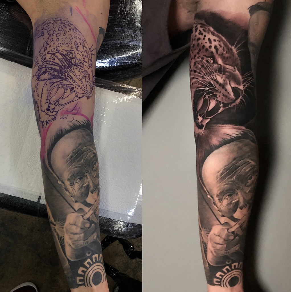 Black And Grey Realistic Tattoo Indio Aztek Maya Culture F… | Flickr 1023_x_1022_jpg