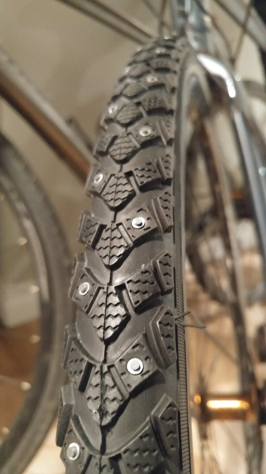 My First Snowy Ride with Winter Bike Tires Toronto Mike's Blog