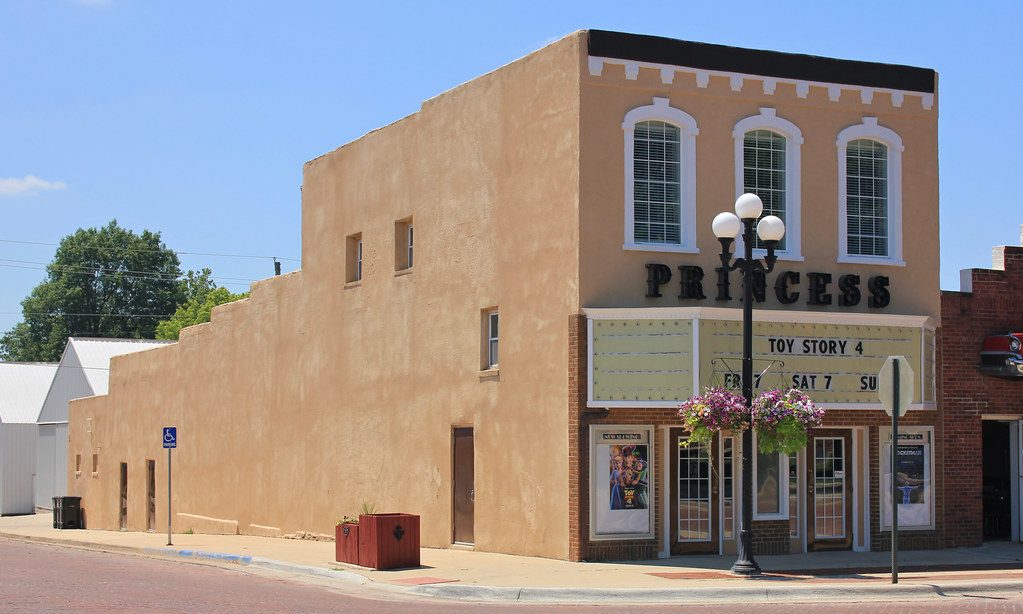 Princess Theater Mt. Ayr, IA Originally built by William… Flickr