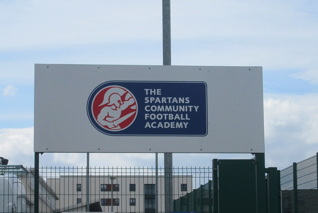 Ainslie Park, Edinburgh, Entrance Sign "The Spartans Commu… Flickr