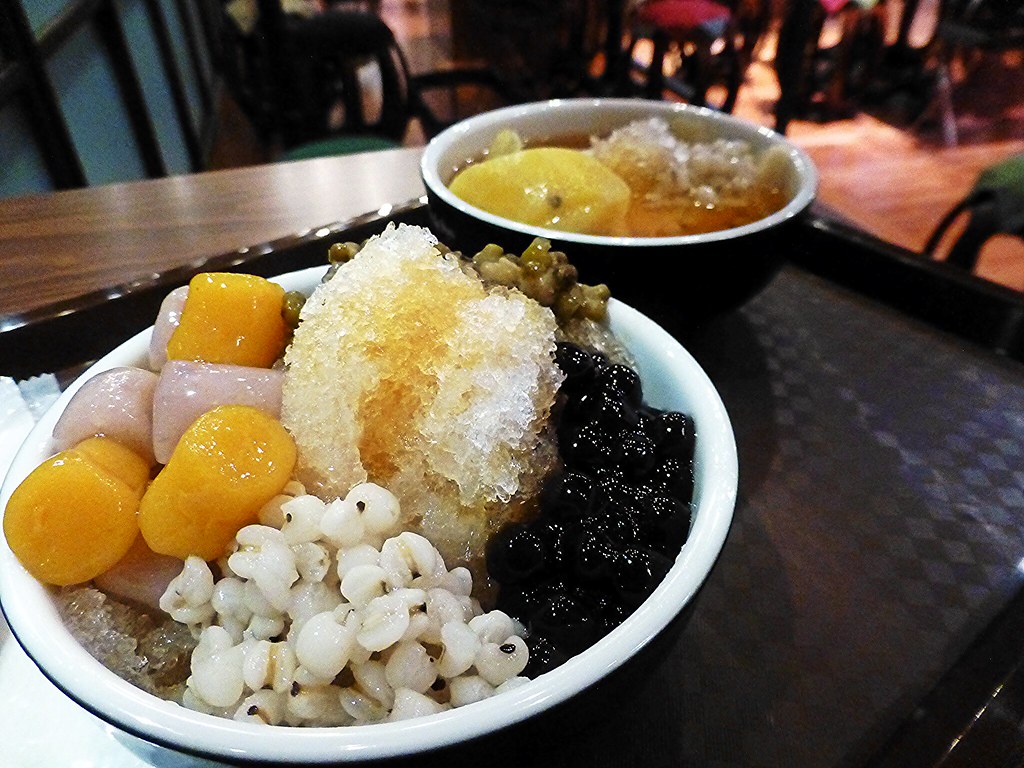 Meet Fresh Icy Taro Ball & Sweet Potato Tofu Pudding HumanFaced