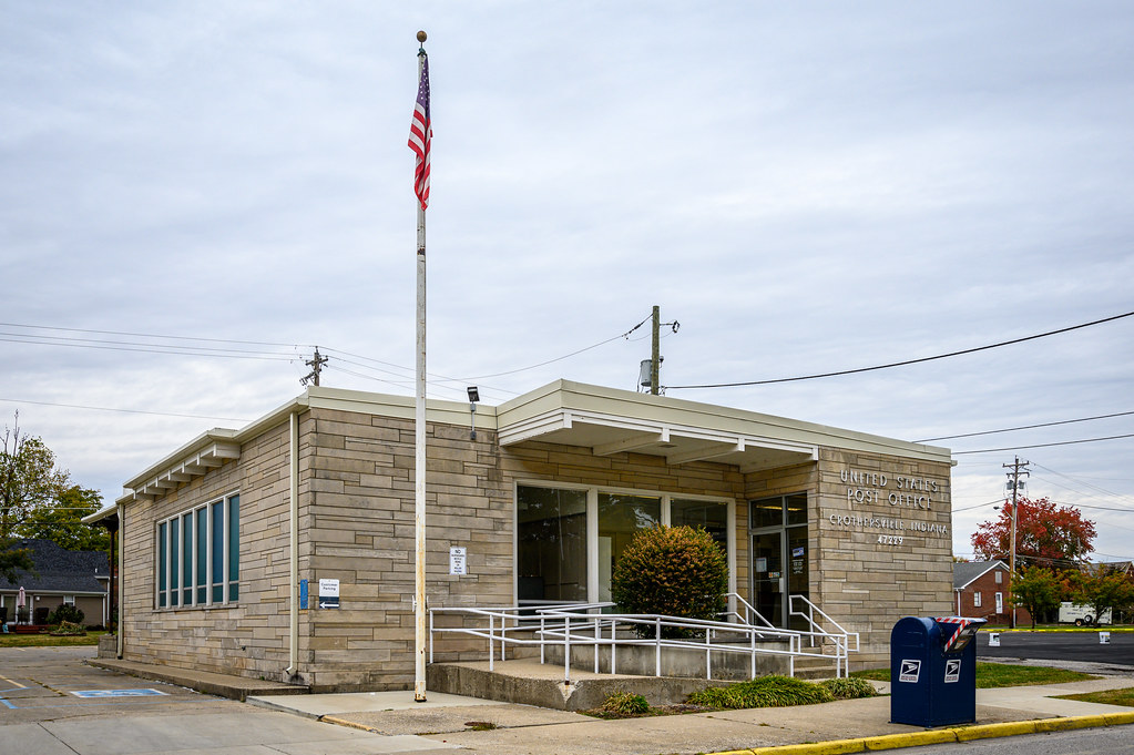 Crothersville Indiana Post Office Zolt Levay Flickr