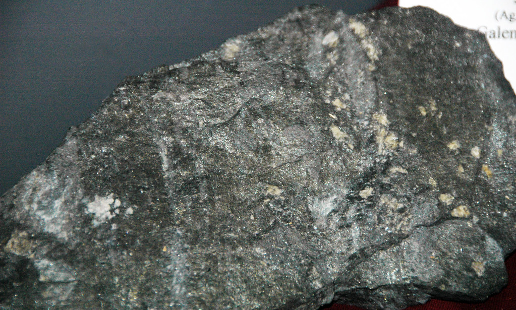 Argentian tetrahedrite (silver ore) (Galena Mine, Idaho, U… Flickr