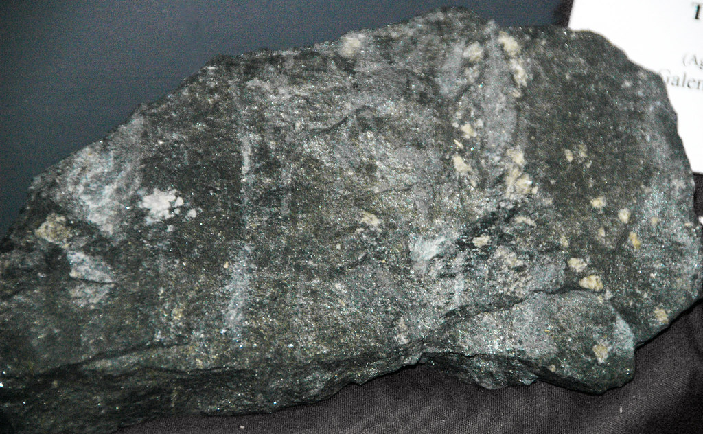 Argentian tetrahedrite (silver ore) (Galena Mine, Idaho, U… Flickr