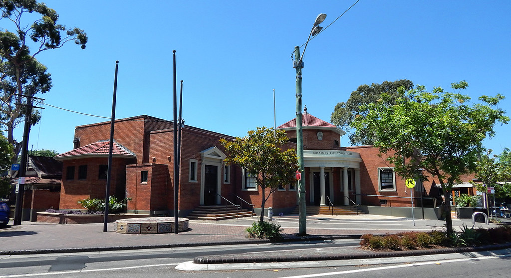Erskineville Town Hall, Erskineville, Sydney, NSW. Flickr