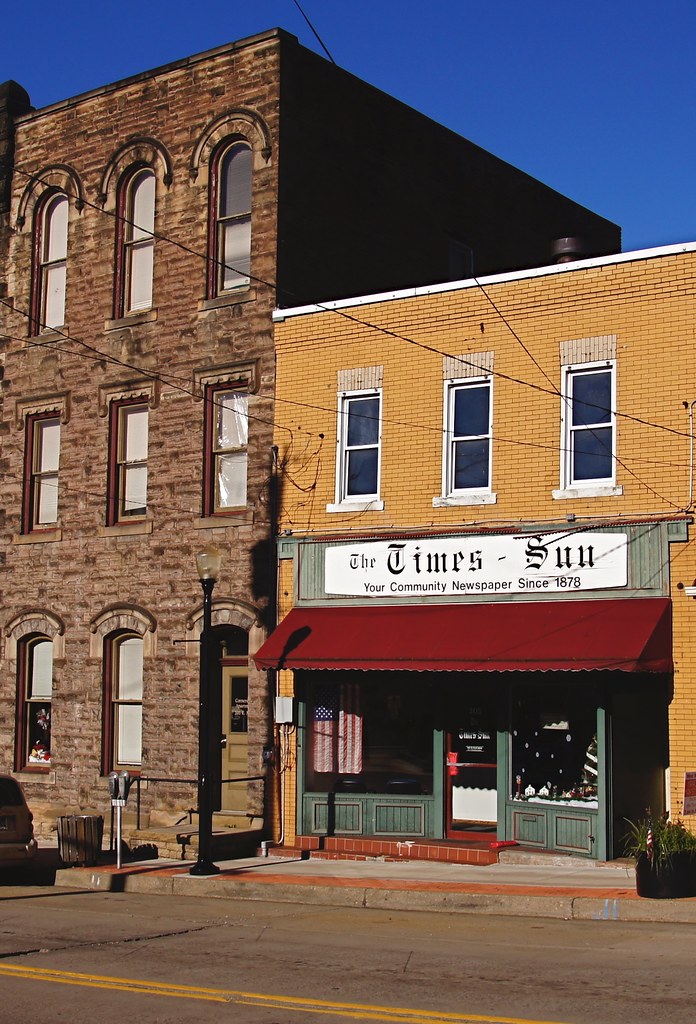 The Times Sun A beautiful day in downtown West Newton, P… Flickr