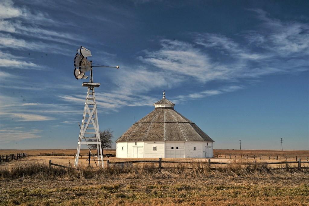 Fromme Birney Round Barn Mullinville Ks Mike Mattal Flickr