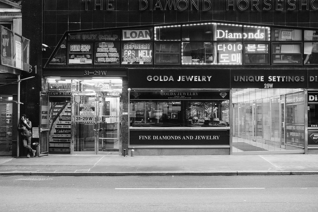 Golda Jewelry storefront Diamond District NYC Flickr