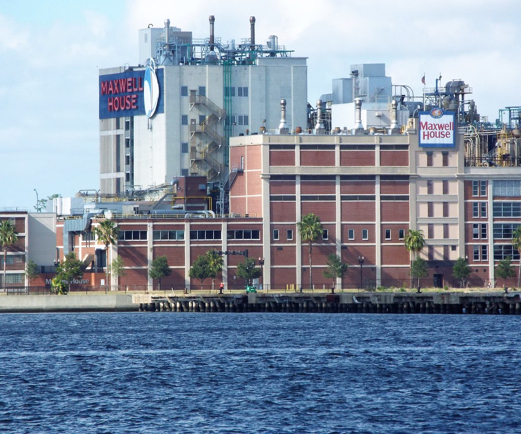 Jacksonville, Florida Maxwell House coffee plant on Bay St… Flickr
