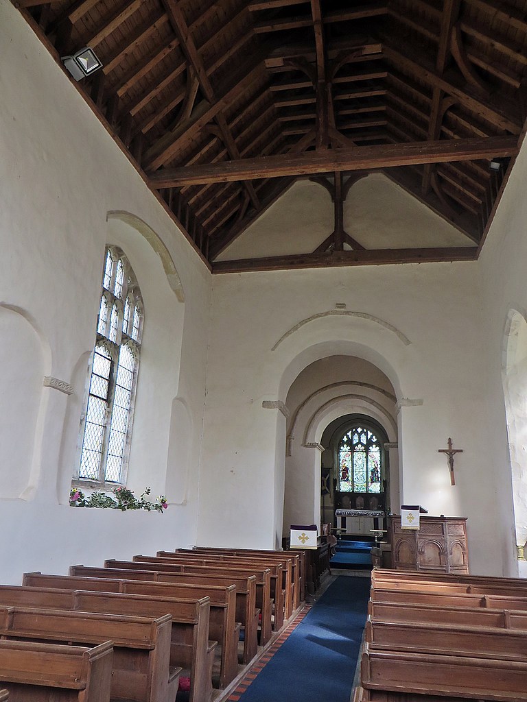 Great Dunham, Norfolk Looking east down the 9501000 nave … Flickr