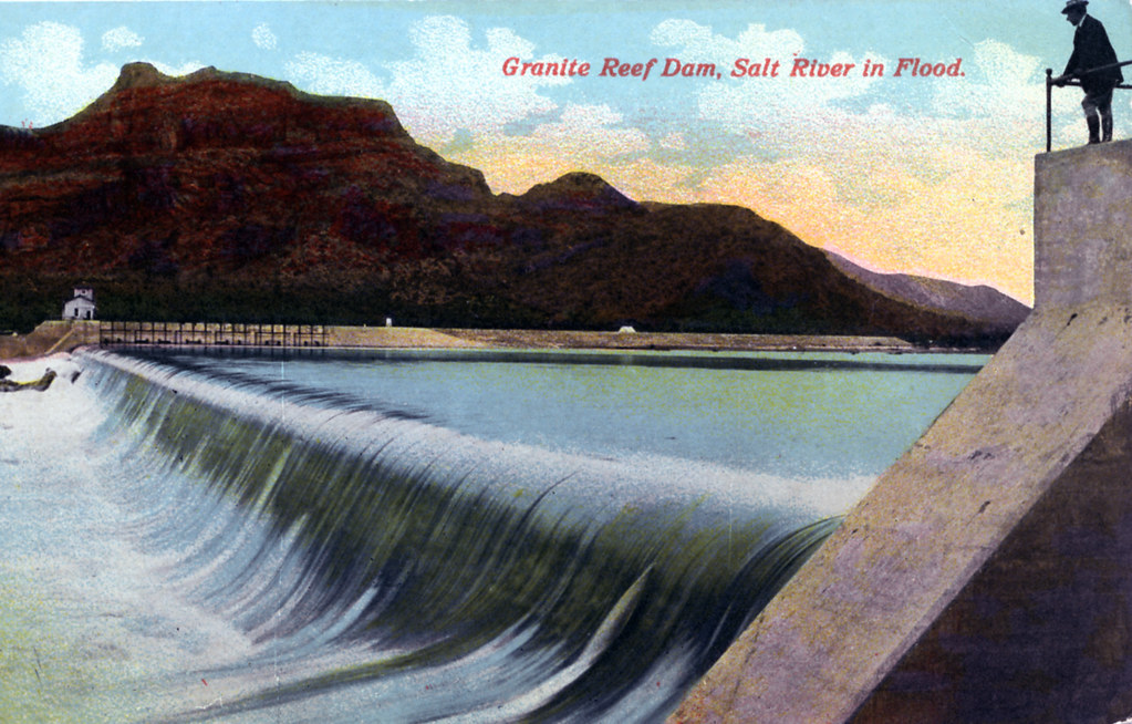 Granite Reef Dam Salt River in Flood AZ a photo on Flickriver
