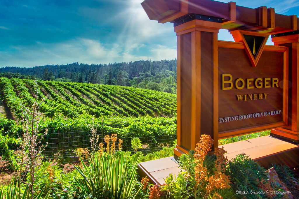Boeger Winery El Dorado County, CA, winery Karen Schmautz Flickr