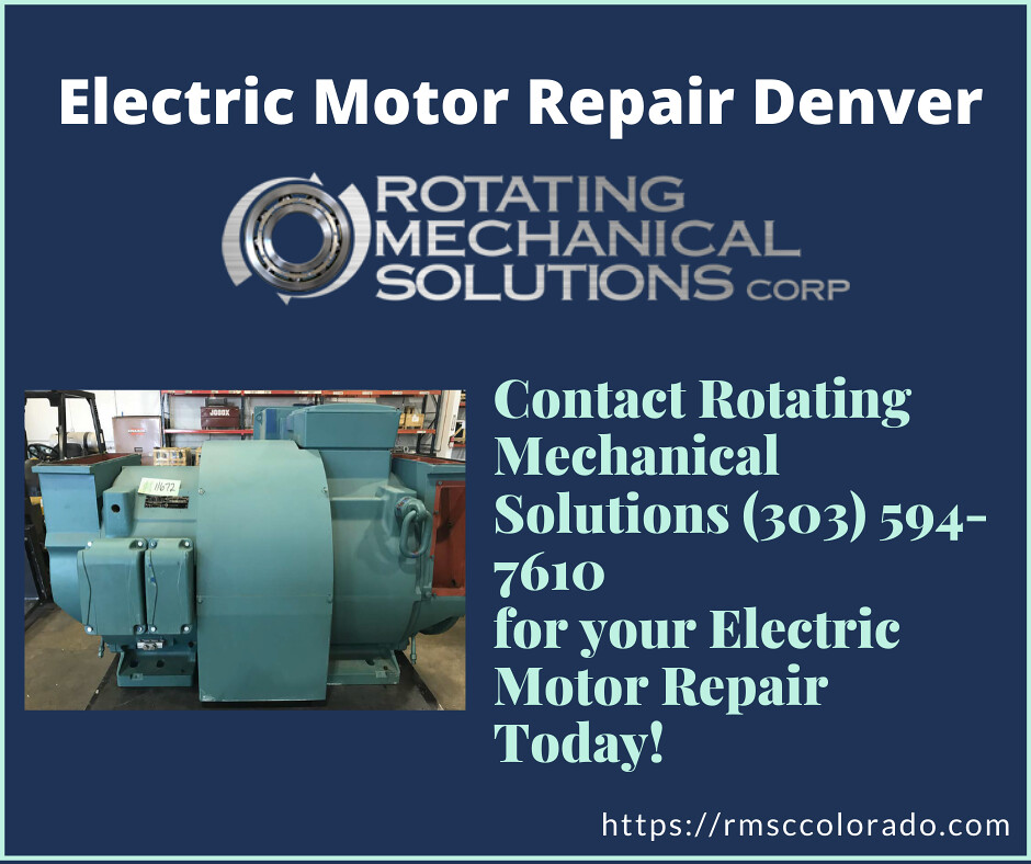 Electric Motor Repair Denver CO Our expert professionals p… Flickr