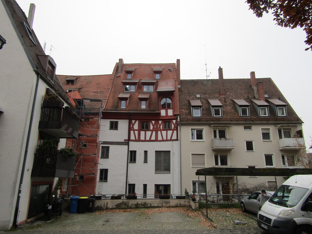 Interesting houses in Nuremberg Nuremberg, Germany Day… Flickr