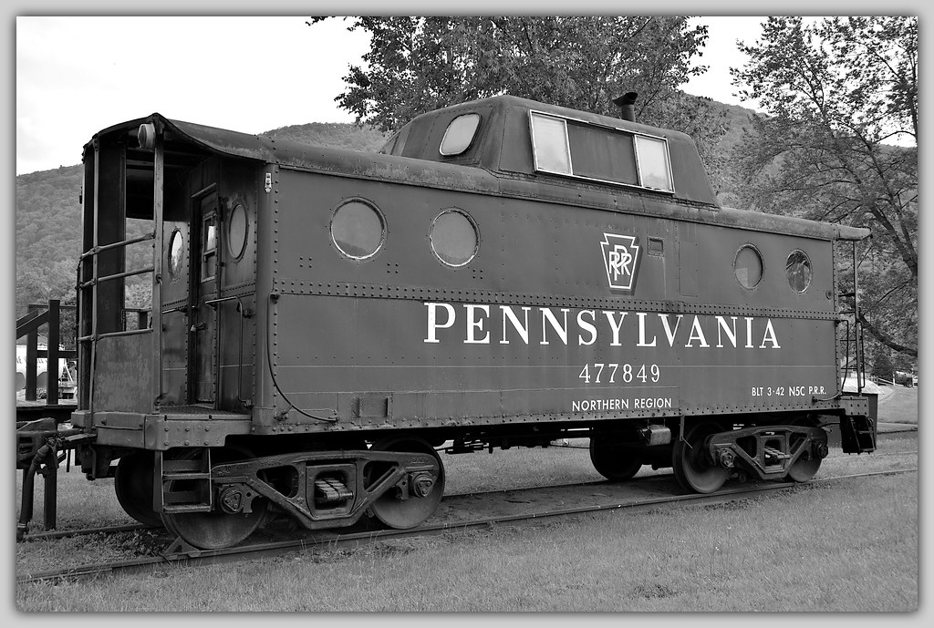 PRR N5c Caboose. Emporium, PA "When the N5c was first intr… Flickr