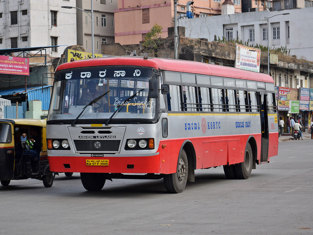 KSRTC Karnataka Sarige 'Express' bus KA57F3905 of Nelam… Flickr