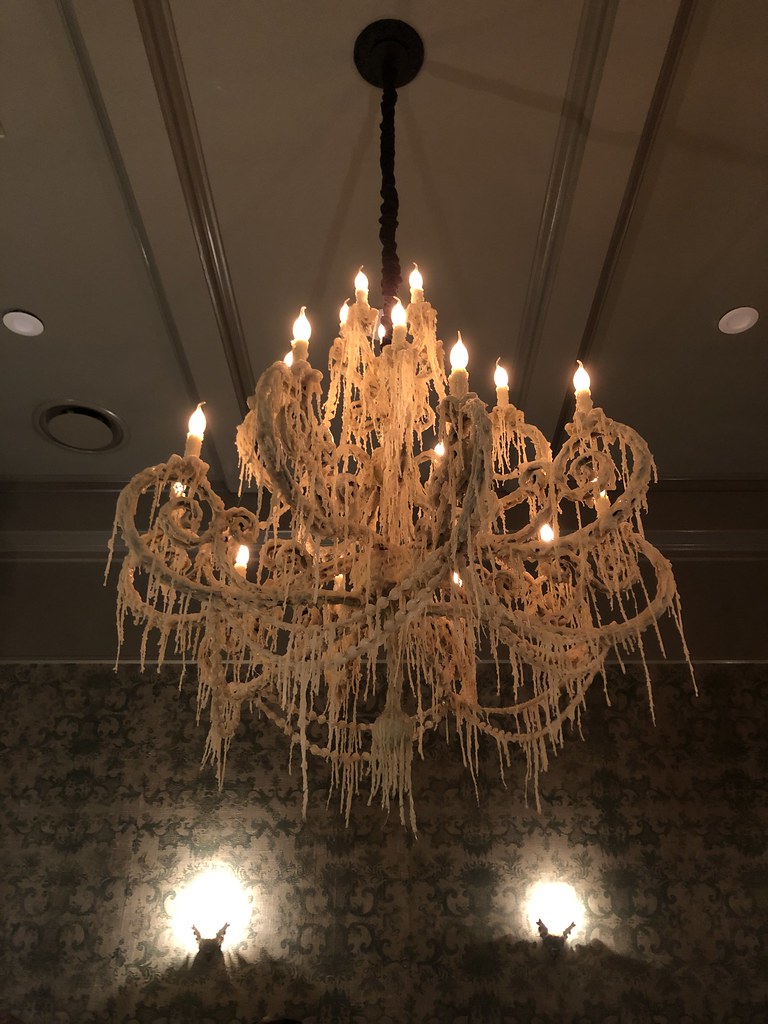 Wax chandelier Wax chandelier in the Ace Hotel in New Orle… Bridget