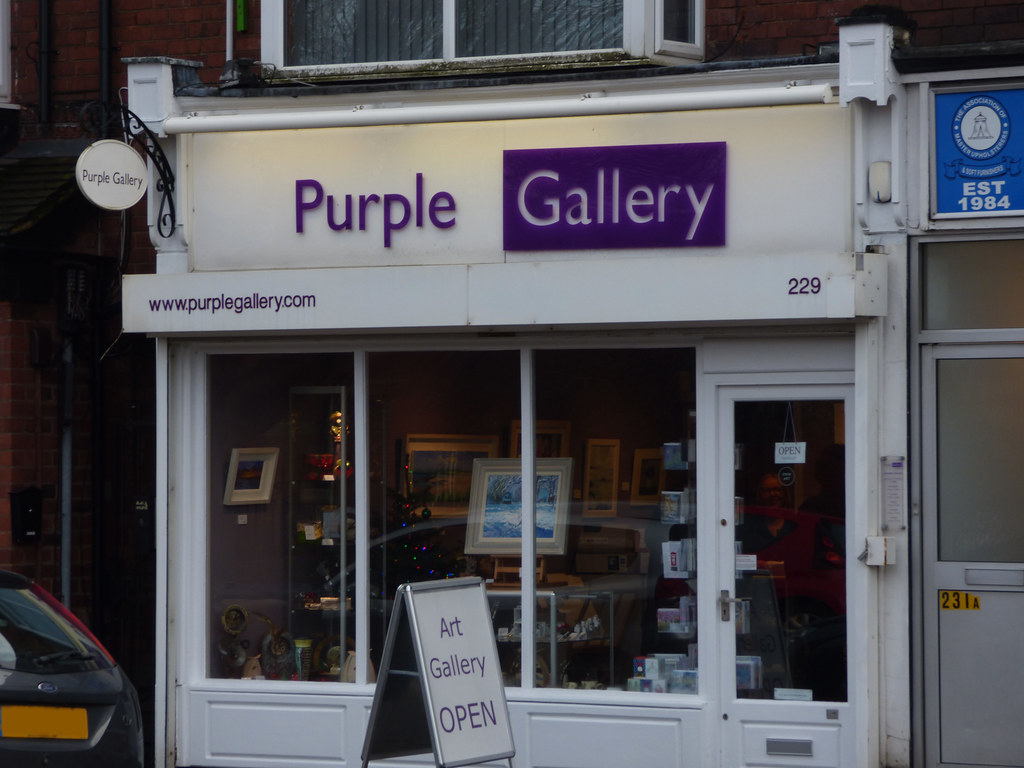 Purple Gallery Mary Vale Road, Bournville Purple Gallery… Flickr