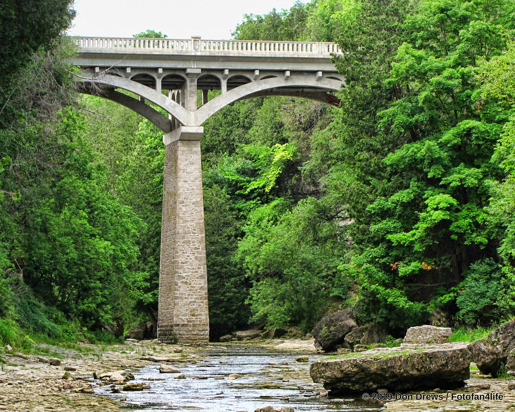 David Street bridge, Elora Ontario DF190705DD_0710 Don Drews Flickr