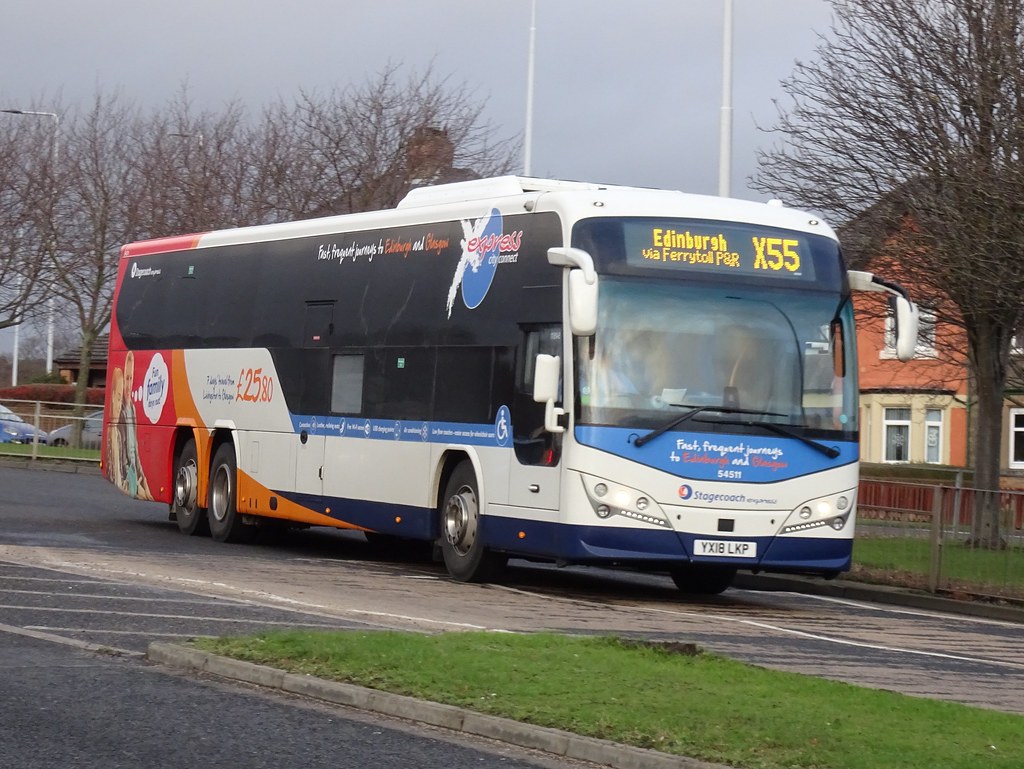 54511 YX18 LKP Stagecoach In Fife Express City Connect E… Flickr