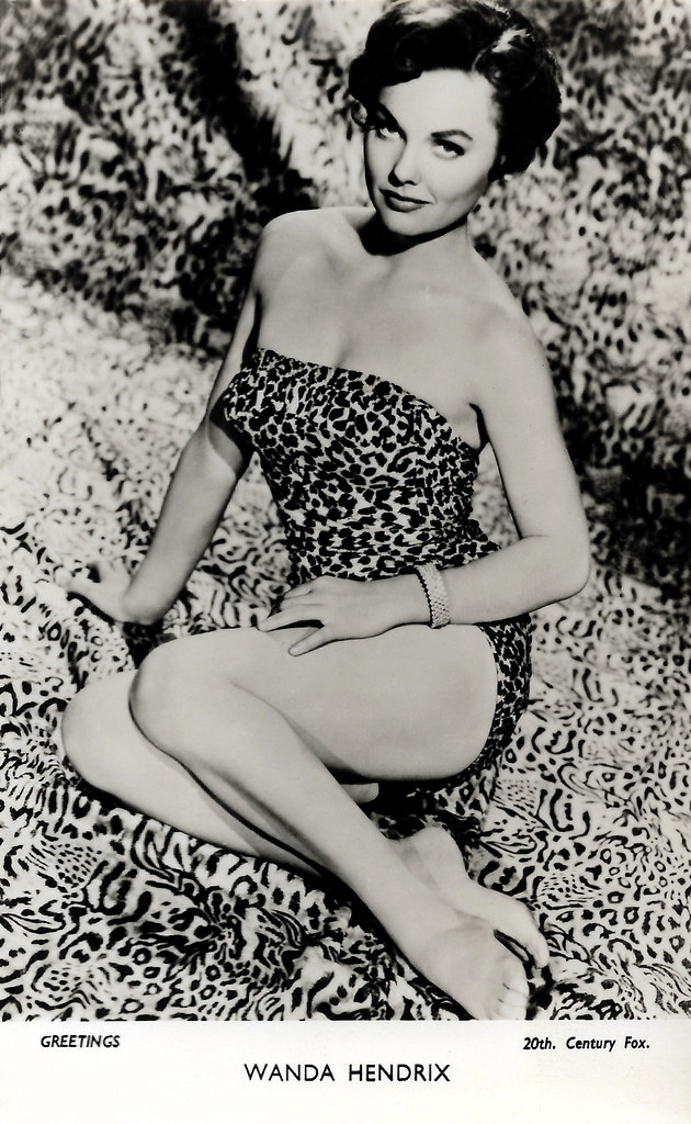 Wanda Hendrix Movie Star Wanda Hendrix Vintage Actress 4 Poster By