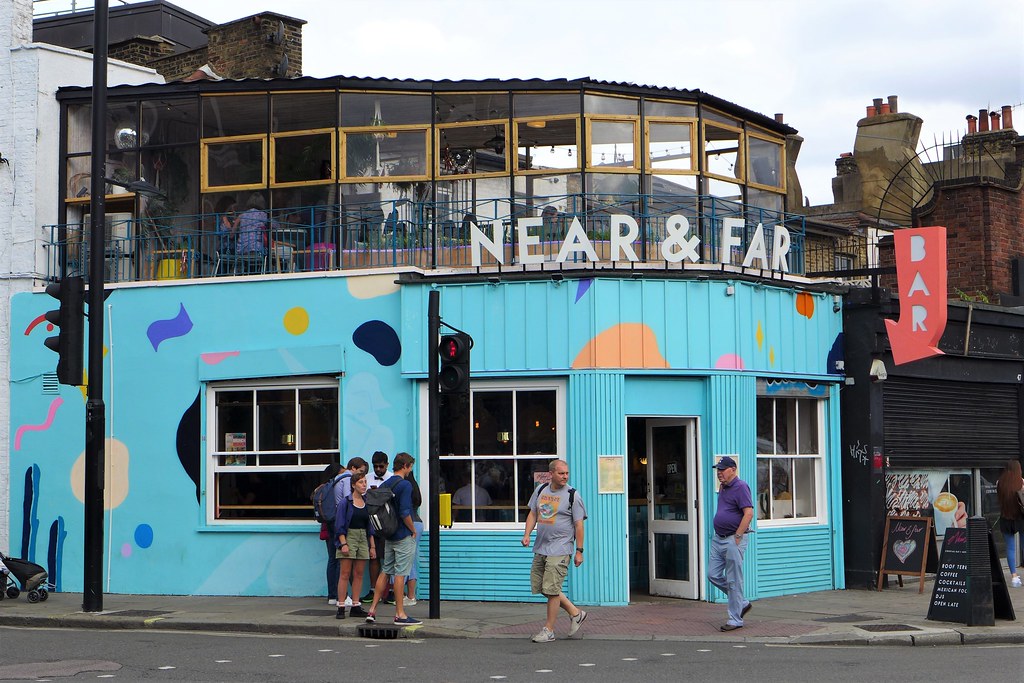 Near and Far, Chalk Farm, NW1 A bar near the markets. (Old… Flickr