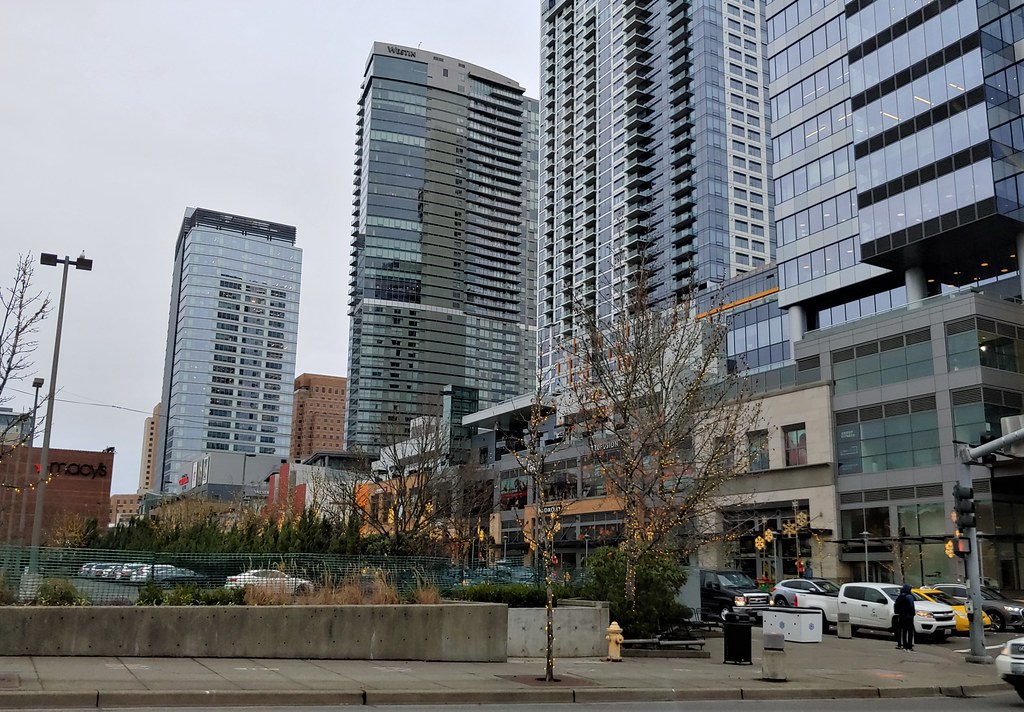 The amazing growing skyline of Bellevue, WA an old classic… Flickr