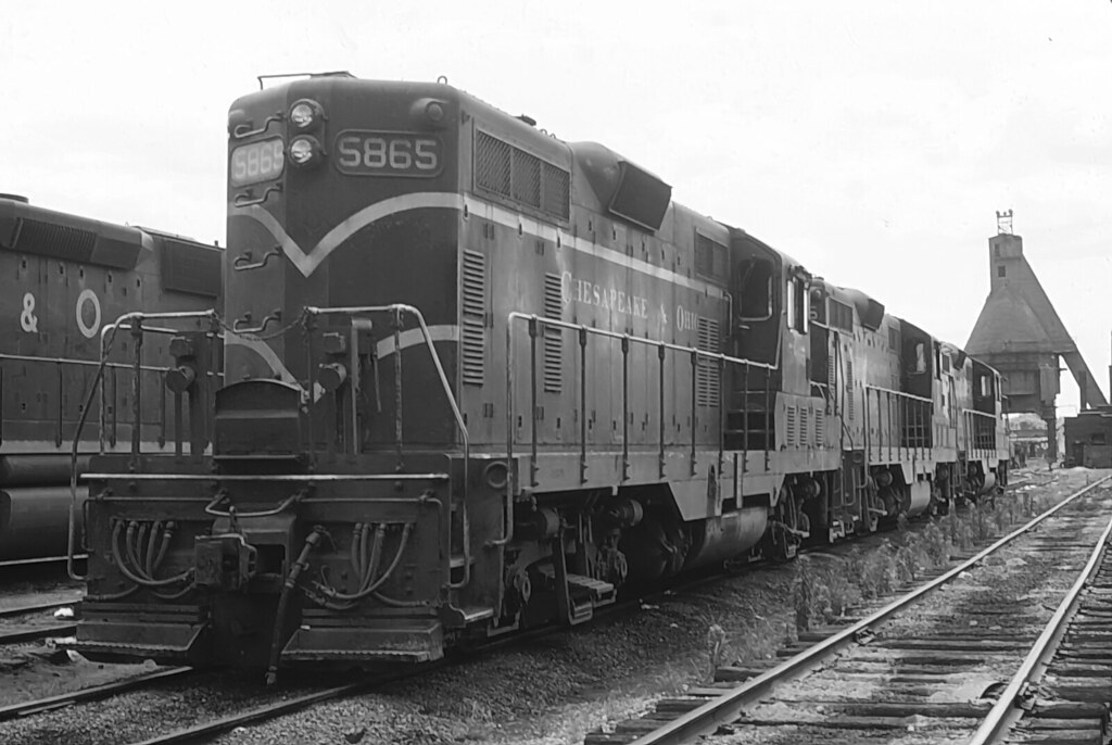 Chesapeake & Ohio GP7 5865 (built April 1953) at Richmond,… Flickr