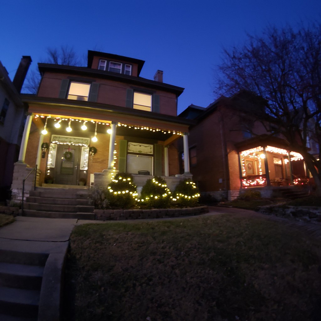 Northside Christmas lights. T+G