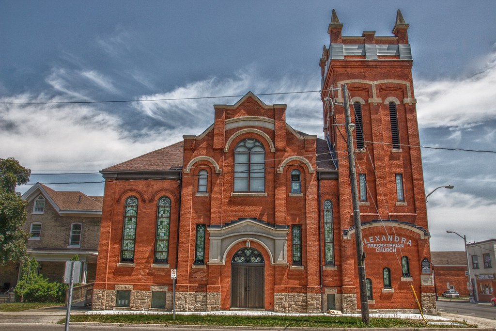 Brantford Ontario Canada Alexandra Presbyterian Church 410