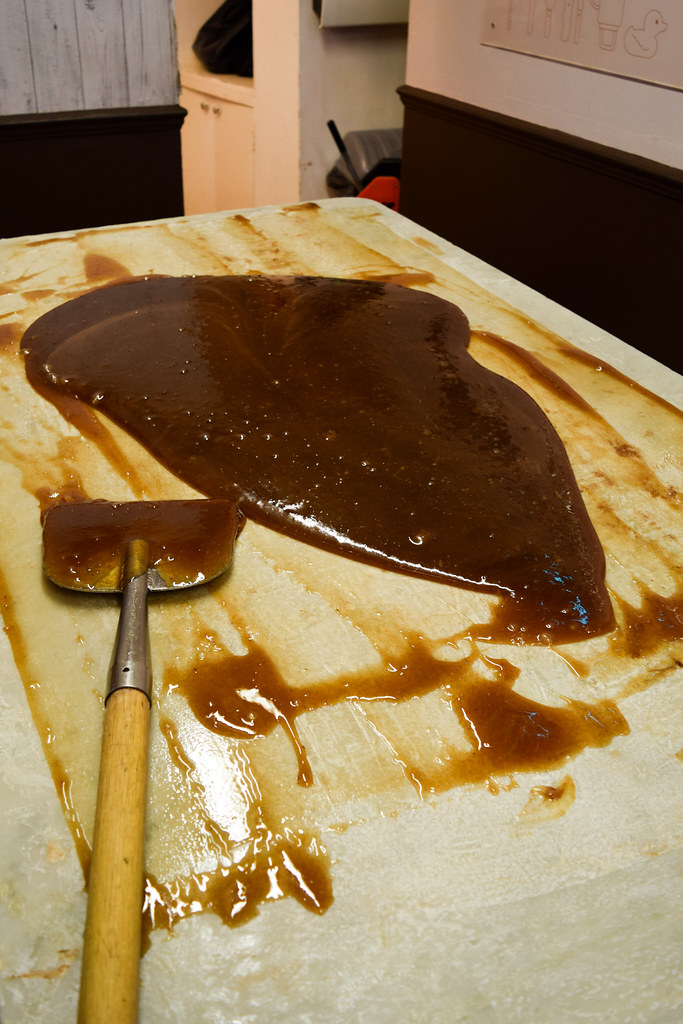 Making Vegan Christmas Speculoos Fudge at The Fudge Kitchen, Canterbury