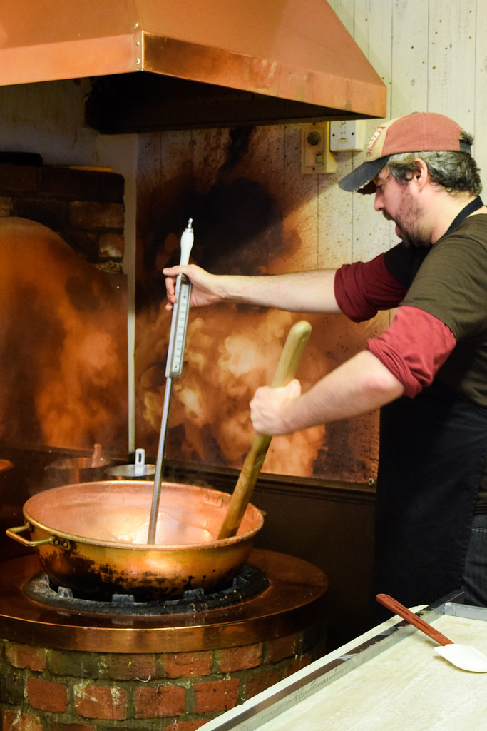 Making Vegan Christmas Speculoos Fudge at The Fudge Kitchen, Canterbury