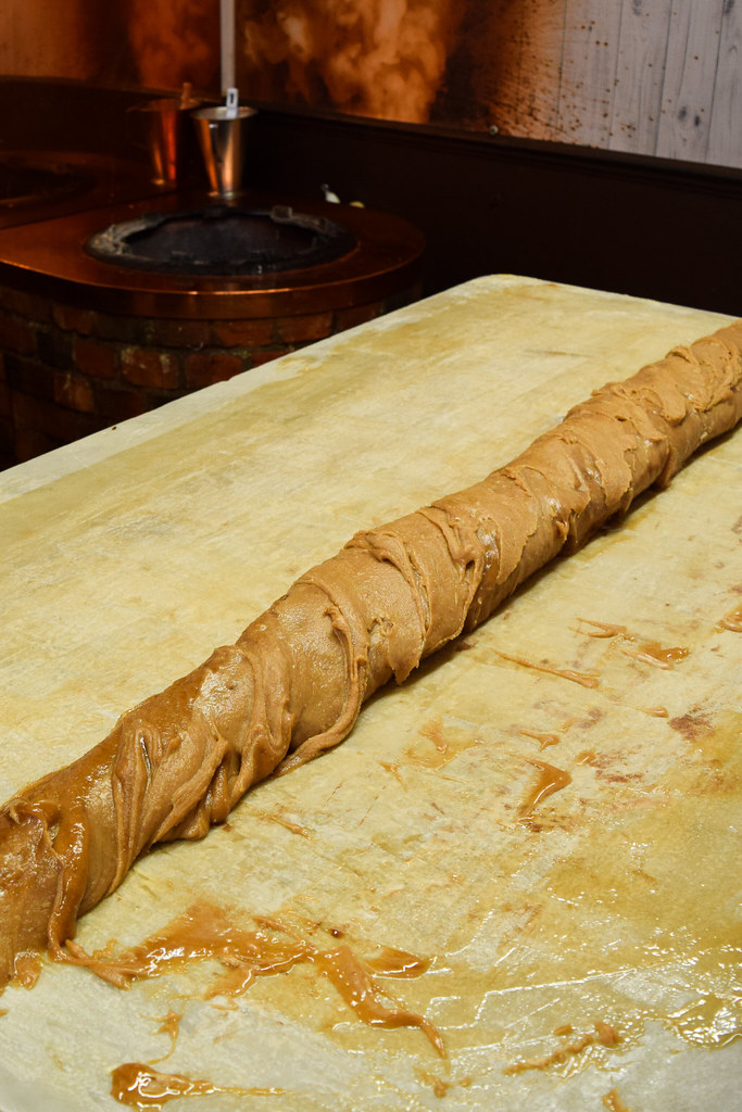 Making Vegan Christmas Speculoos Fudge at The Fudge Kitchen, Canterbury