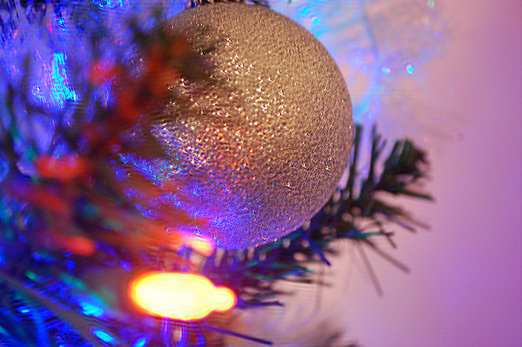 Christmas Bulb And Light. Christmas ornaments on the Chris… Flickr