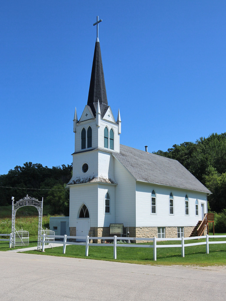 Pilot Mound Lutheran Church Pilot Mound, MN Tom McLaughlin Flickr
