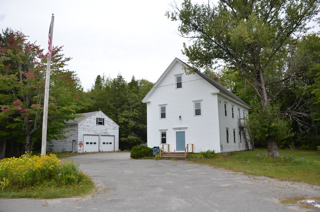 Maine, Aurora, Post Office 04408, and Former Firehouse Flickr