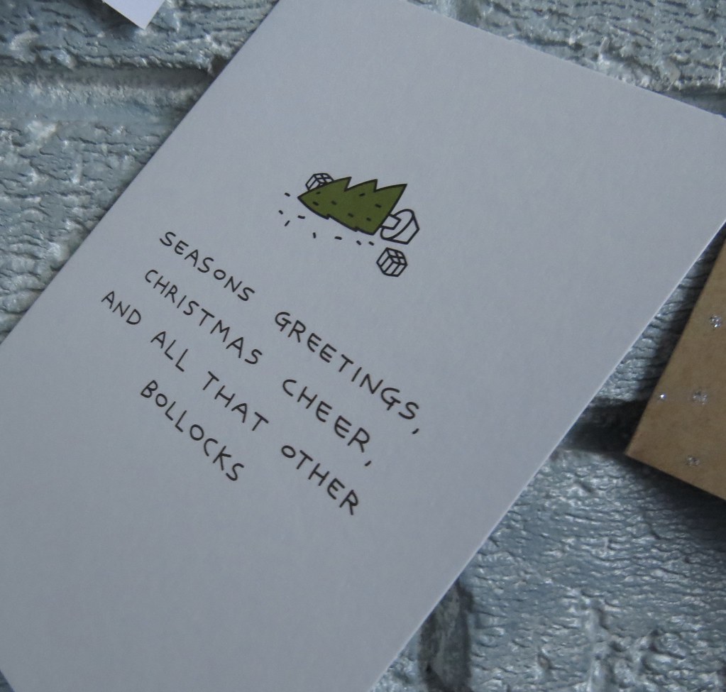 Best Christmas card ever From my lovely niece who knows me… Flickr