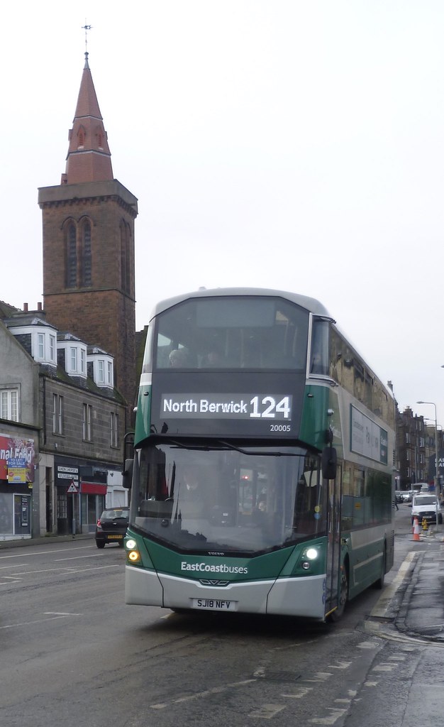 East Coast Buses 20005 on Portobello Road, Edinburgh. Flickr