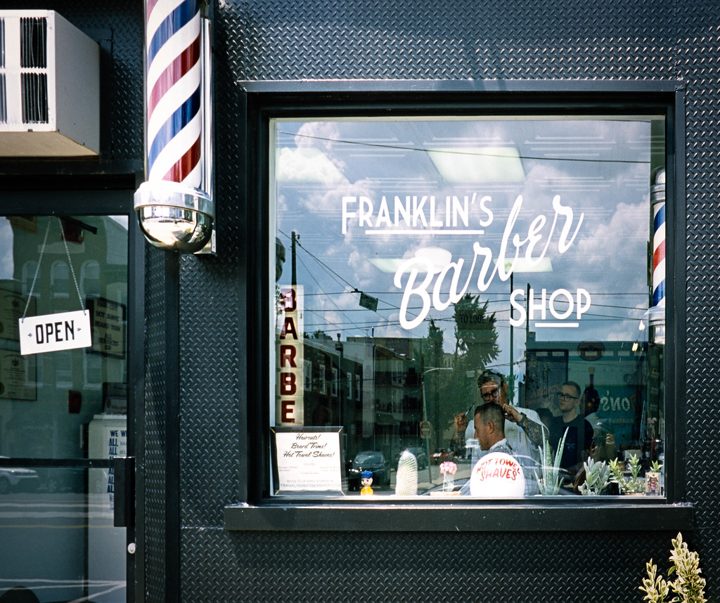 The Barber Shop Franklin's Barber Shop in Fishtown, Philad… Andy