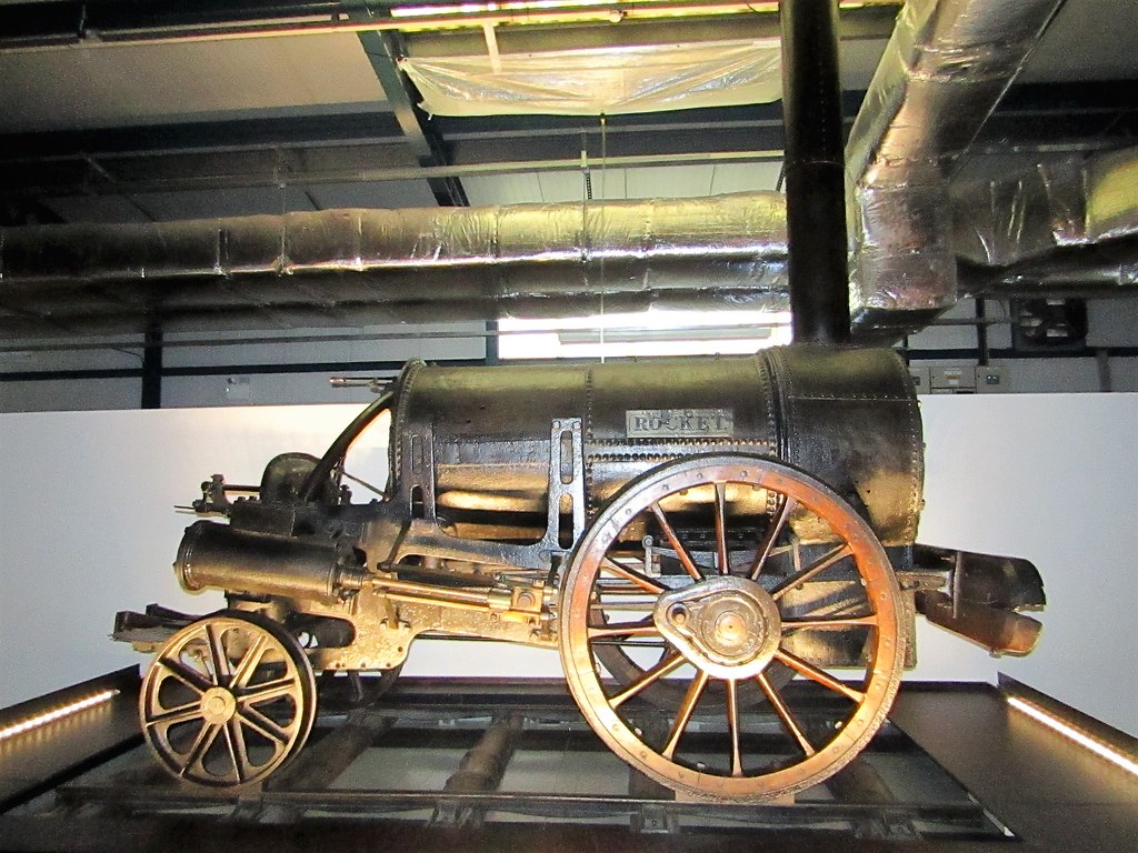 The Original Stephenson's Rocket At The National Railway M… Flickr