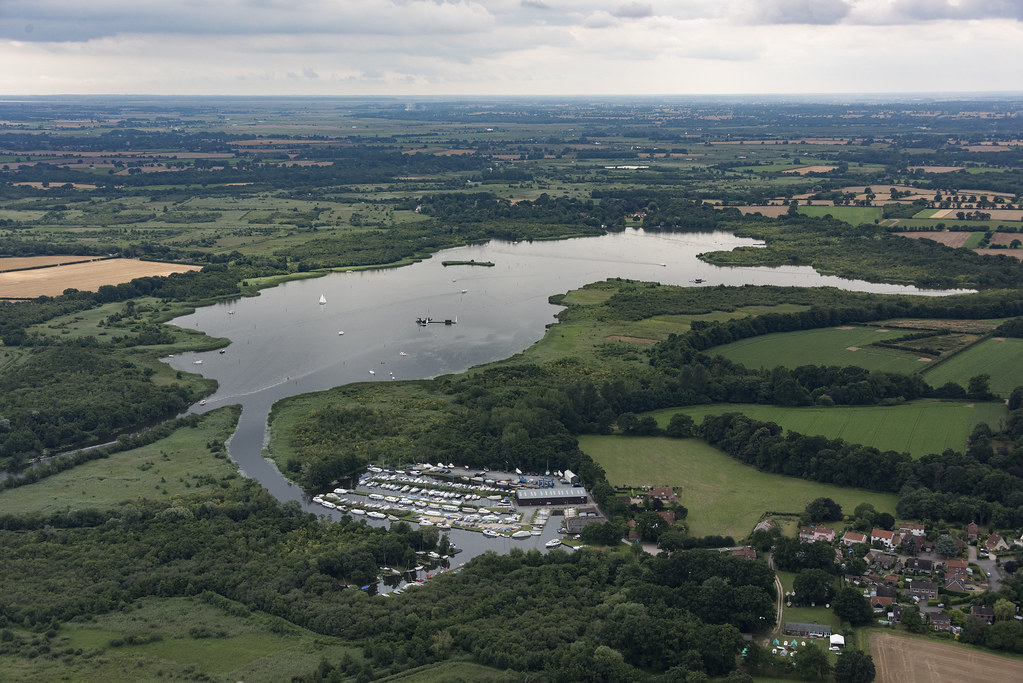 Barton Broad aerial image It is reputed that ViceAdmiral … Flickr