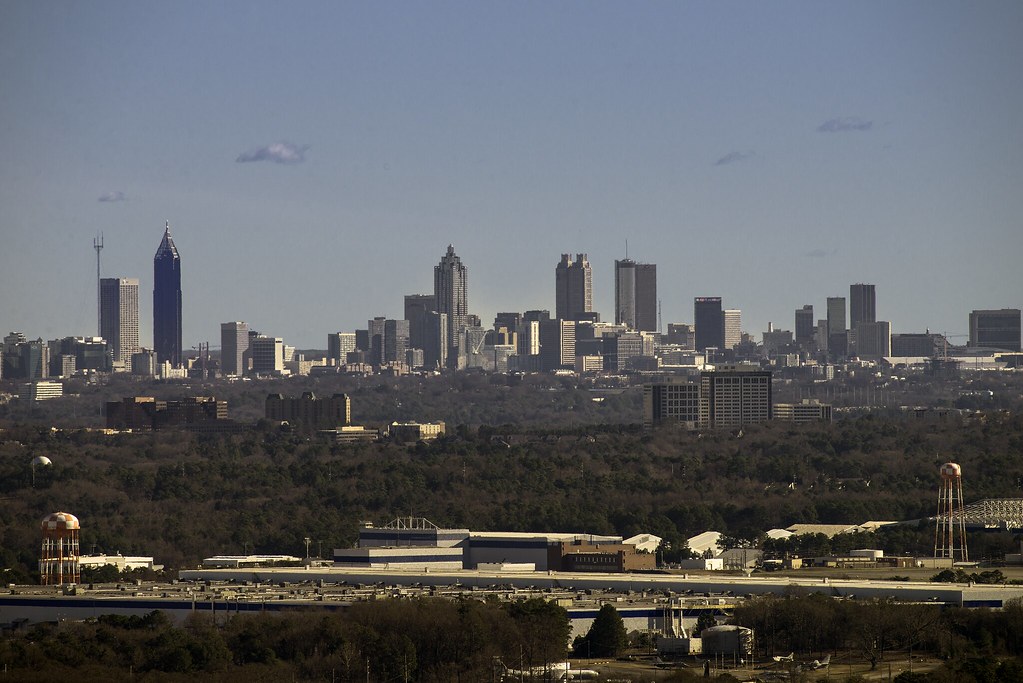 Atlanta, GA from Kennesaw Mountain Justin.Taylor Flickr