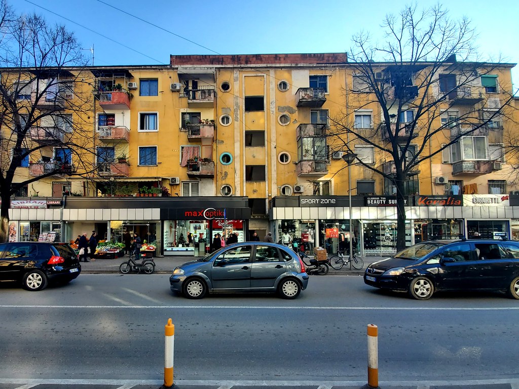 Blloku Tirana, Albania. A very unusual place. All of these… Flickr