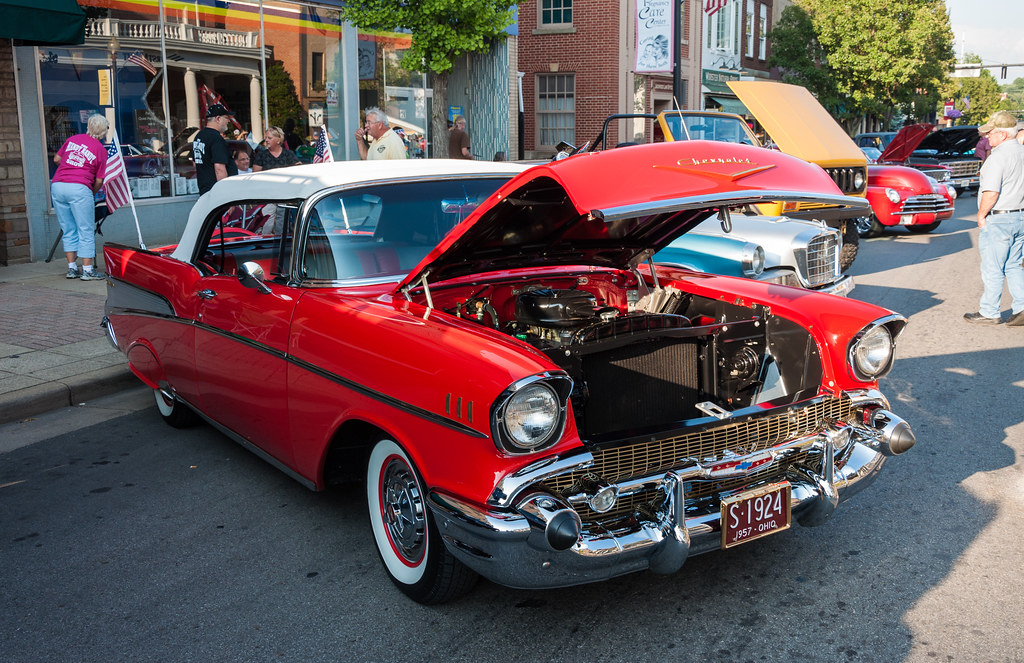 1957 Chevy Belair Wooster Car Show 2011 Wooster, Ohio 8/… Harold