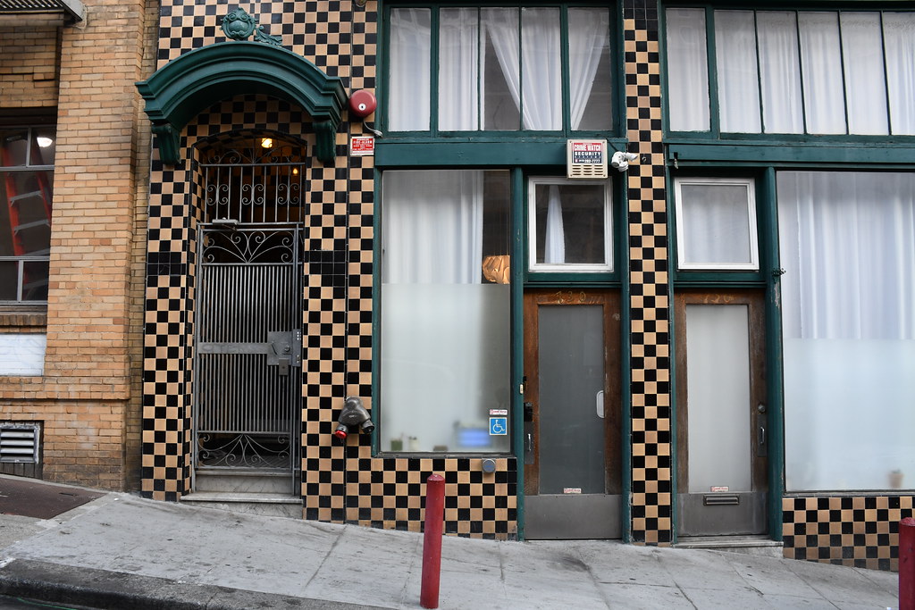 Doorways along Commercial Street, San Francisco, CA Flickr