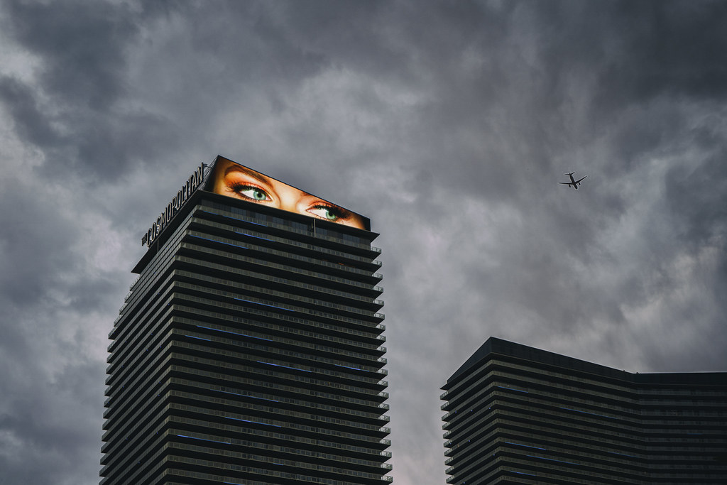 Vegas Eyes Cosmopolitan The aeroplane in this photo is t… Flickr