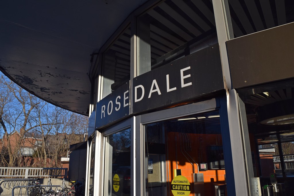 Entrance to Rosedale station [02] Entrance to Rosedale, a … Flickr