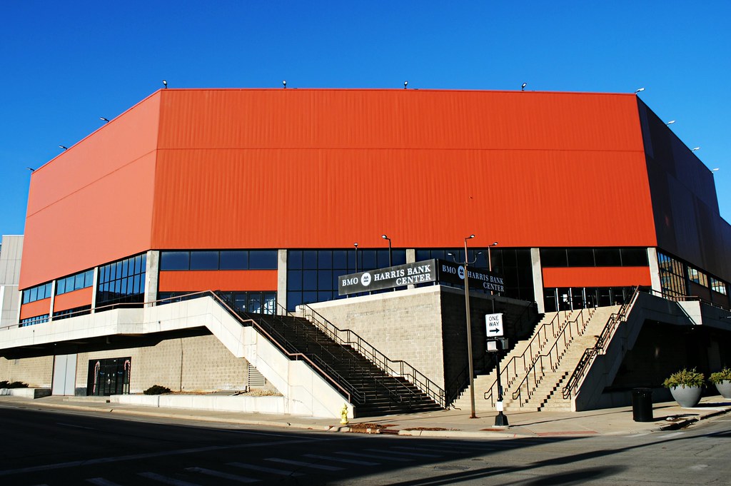 BMO Harris Bank Center Rockford, Illinois Opened in 1981… Flickr