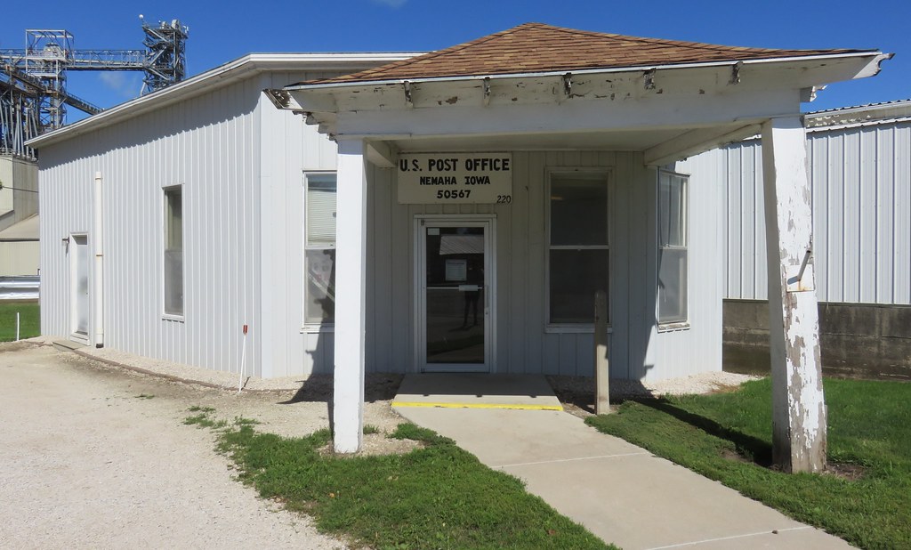 Post Office 50567 (Nemaha, Iowa) Nemaha, Iowa is a small c… Flickr